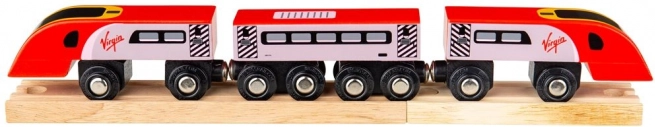 Bigjigs Rail Virgin Pendolino – drveni set