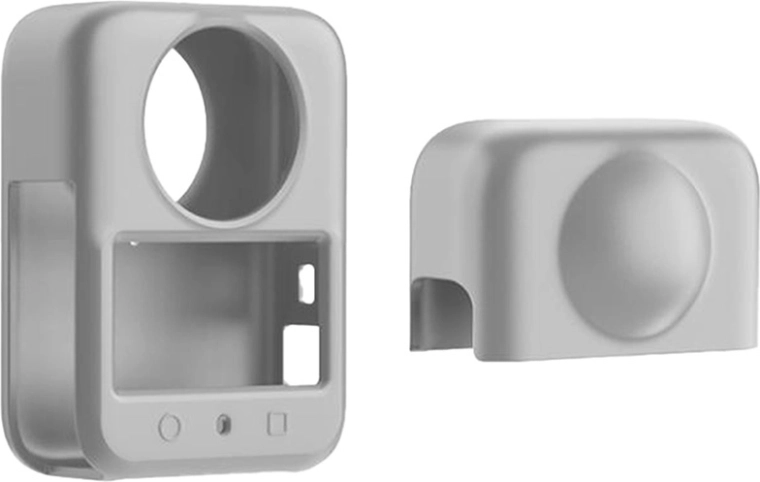 Silikonska futrola s poklopcem za objektiv za dji osmo 360 (siva) puluz