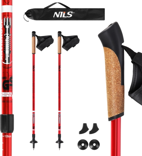Teleskopski štapovi za nordijsko hodanje NILS Extreme s anti-shock sustavom