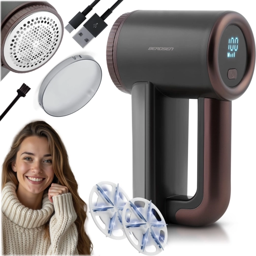 Električni odstranjivač mucica s LCD zaslonom BERDSEN