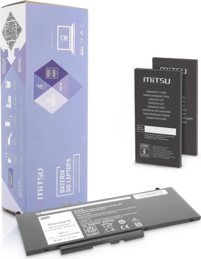Baterija za Dell Latitude E5470/E5570 6000 mAh 7.4-7.6V