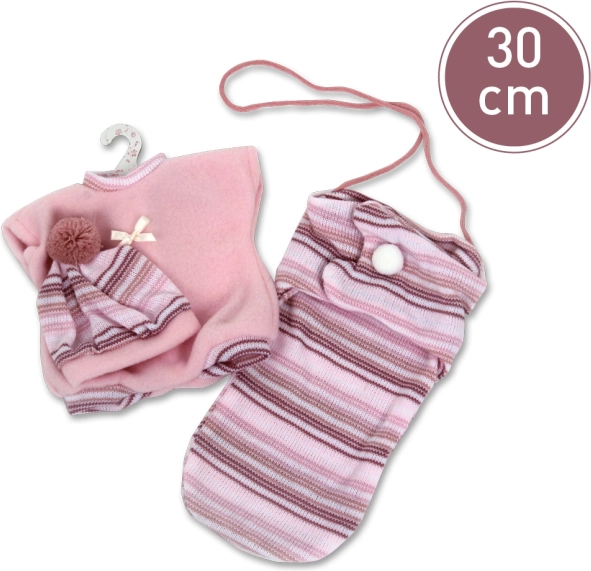 Odjeća za lutku Llorens 30 cm – 3-dijelni set s vrećicom