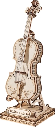 3D drvene puzzle Violoncello od Rolifea