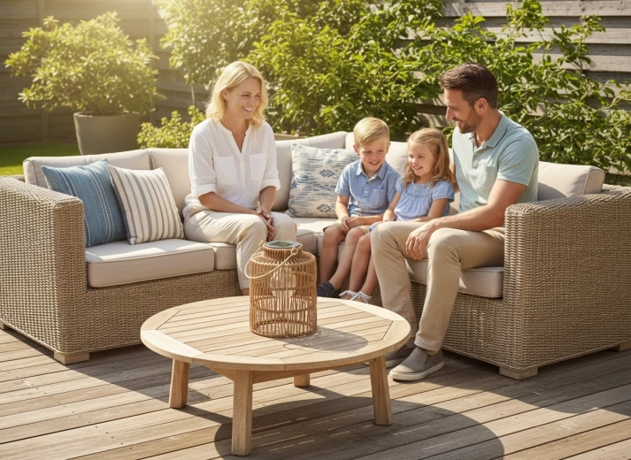 Smeđi solarni lampion 20 cm s LED-om