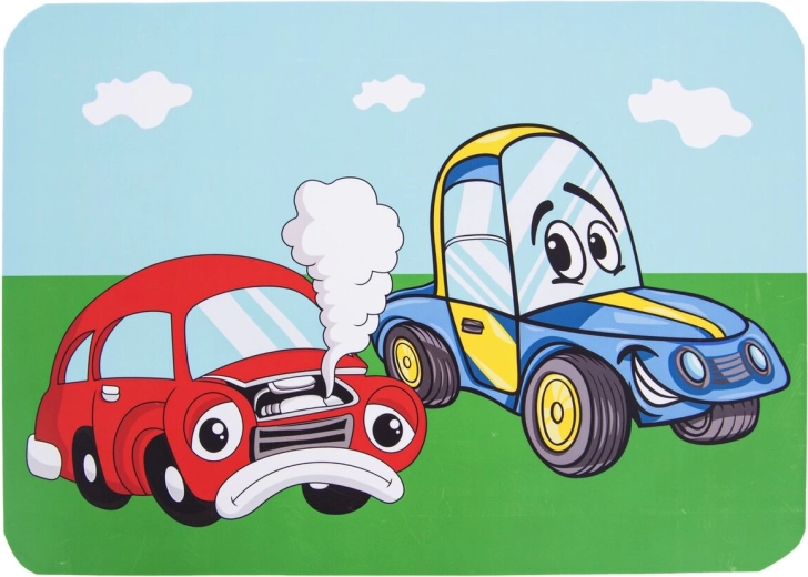Dječji plastični podložak za stol auto 35 × 25 cm