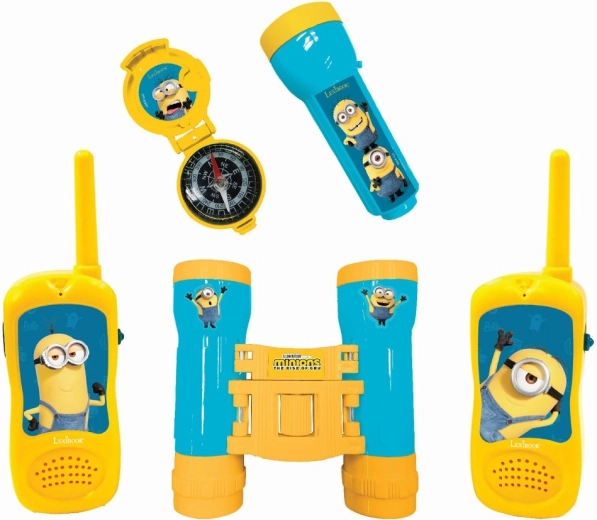 Avanturistički set Minioni s walkie-talkijima, dalekozorom i kompasom
