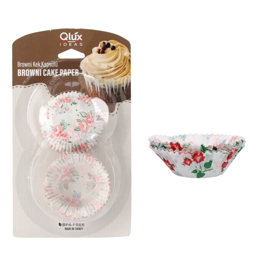 Set od 60 papirnatih kalupa 90 mm za muffine i cupcakes