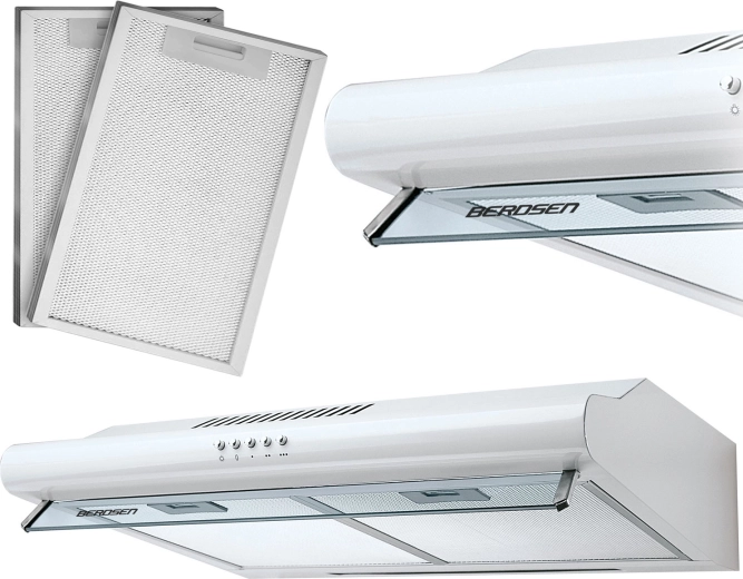 Podormarski kuhinjski napisač pare 50 cm bijeli BERDSEN