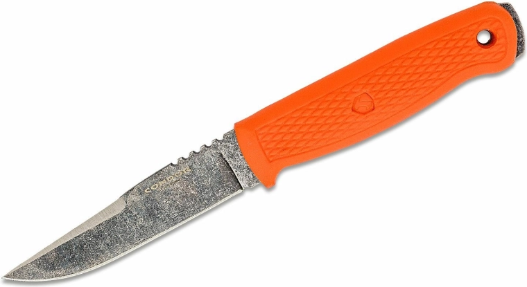 Vanjski nož Condor Bushglider Orange s futrolom, 10,7 cm