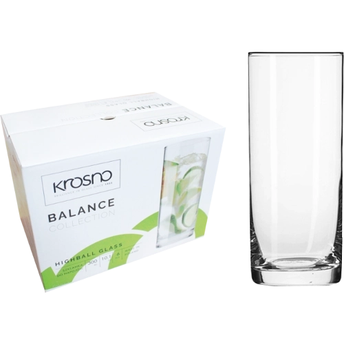 Set visokih čaša za long drink KROSNO Balance 300 ml – 6 kom