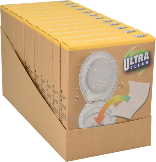 Sapunaste maramice za čišćenje WC-a ULTRA CLEAN (10 kom)
