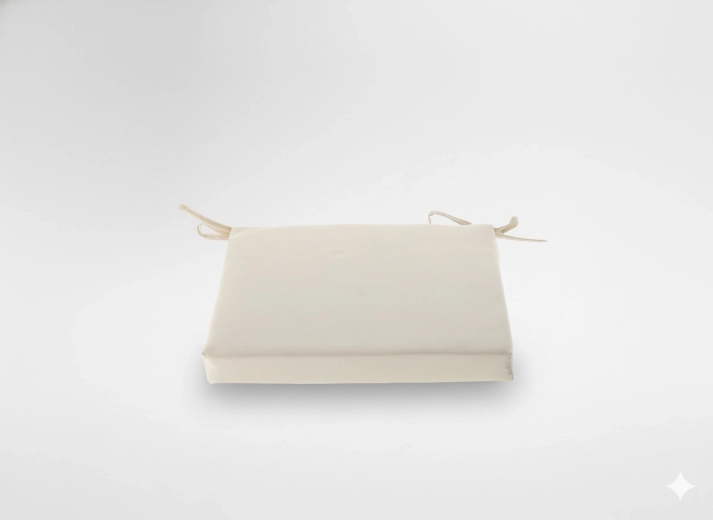 Jastučić za stolicu 40 × 40 × 5 cm bež