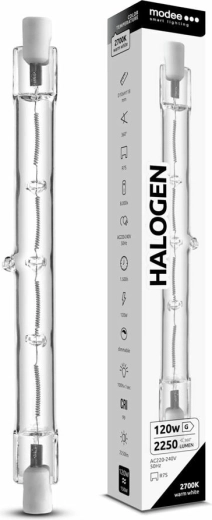 Modee halogena žarulja R7S 118 mm 120 W toplo bijela, zatamnjujuća