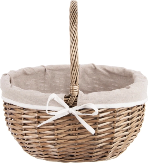 Čvrsto ručno pletenje od prirodne vrbove šibe