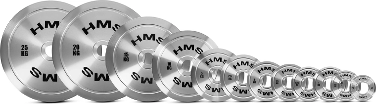 Čelični olimpijski disk HMS 15 kg