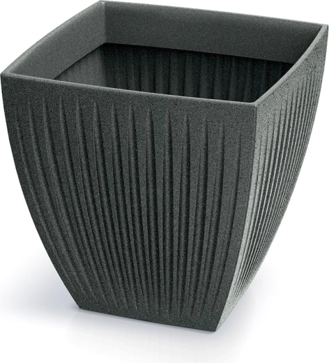 Sadilica Latia Square MIDL 40 × 40 × 40 cm – crni granit