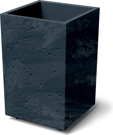 Žardinijera Sierra Square High s betonskim efektom, antracit 38,5 × 38,5 cm