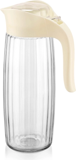 Stakleni vrč s poklopcem 1,5 l