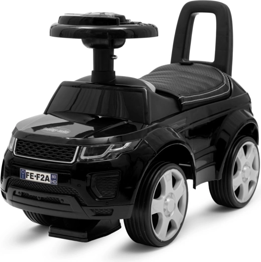 Dječja guralica SUV Baby Mix Prime crna od eko kože