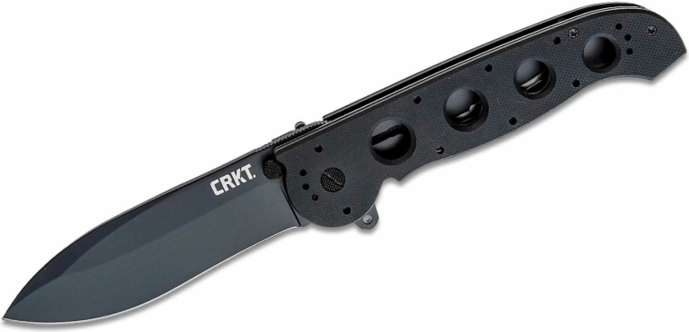 CRKT M21-04G crni taktički sklopivi nož 9,8 cm, G10