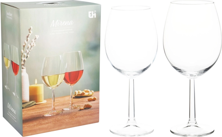 Set čaša za vino 12-dijelni 430 ml i 580 ml
