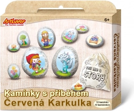 Kamenčići s pričom – Crvenkapica