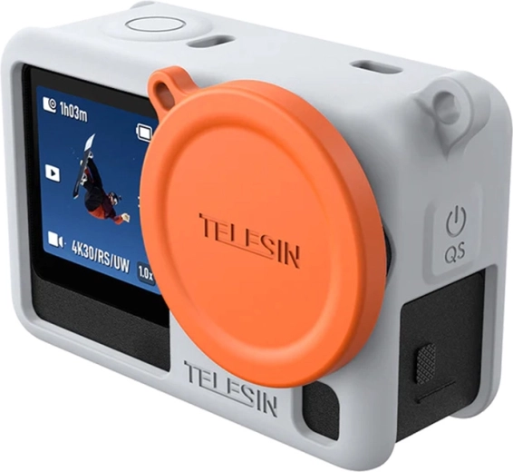 Telesin silikonska zaštitna futrola za DJI Osmo Action 6 siva
