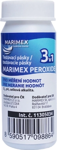 Marimex testne trakice za peroksid 3u1 (25 kom)