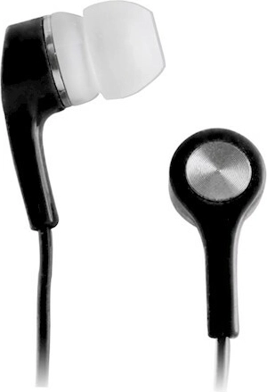Setty slušalice s umetkom u uho, stereo, 3,5 mm, crne, kabel 1 m