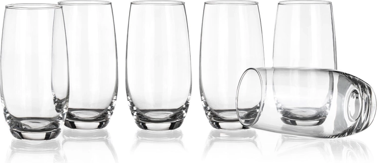 Čaše za piće 360 ml DINING, visoke, set 6 kom