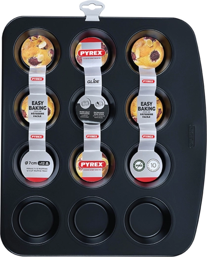 Kalama za muffine Pyrex, 12 kom
