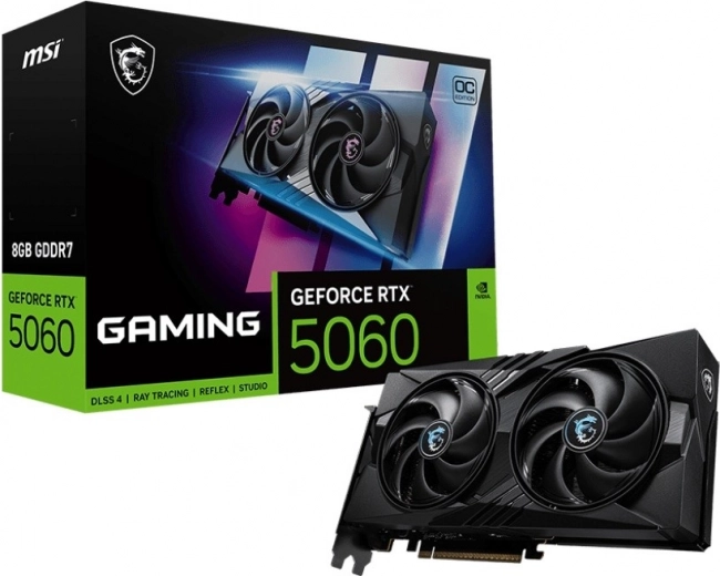 MSI GeForce RTX 5060 8G Gaming OC grafička kartica