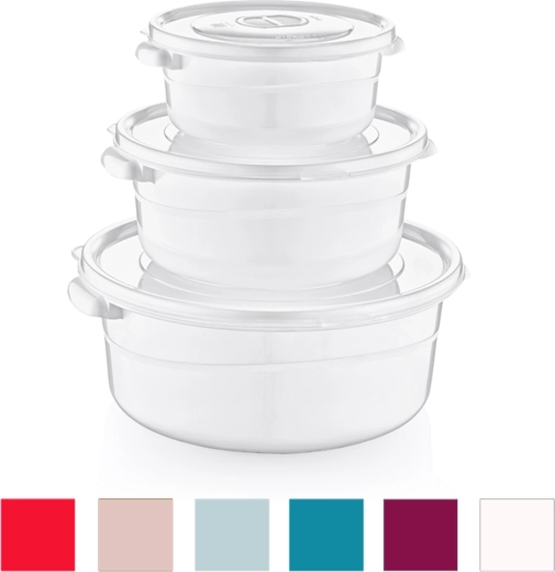 Set okruglih posuda Mikrofresh 0,5 l, 1 l i 2 l