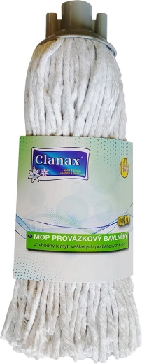 Zamjenska pamučna glava za mop 300 g s grubim navojem
