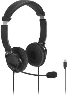 Kensington EQ Classic žična USB‑C naglavna slušalice s mikrofonom