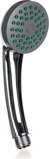 Užaglava tuš ruža, uska, 1 funkcija, krom