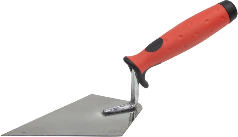 Krovopokrivačka žlica od nehrđajućeg čelika 140 × 95 mm s gumenom drškom