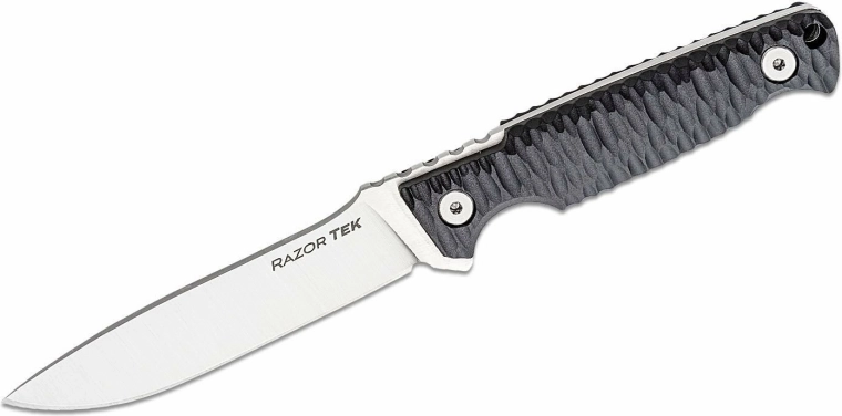 Cold Steel RAZOR TEK 4" univerzalan nož s fiksnom oštricom, crna GFN drška, Secure-Ex futrola