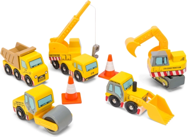 Set građevinskih strojeva Le Toy Van