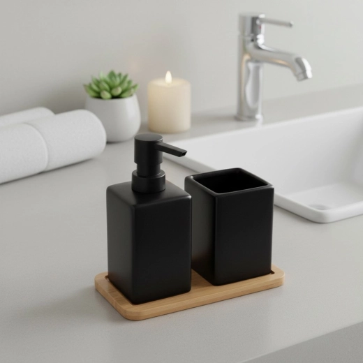 Stil i red uz umivaonik