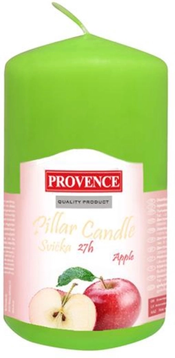 Parafinska mirisna svijeća valjak jabuka 6 × 11,1 cm