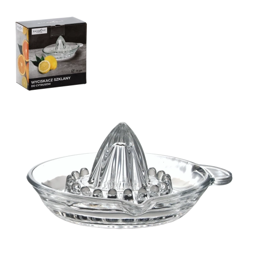 Stakleni sokovnik za agrume 13 cm