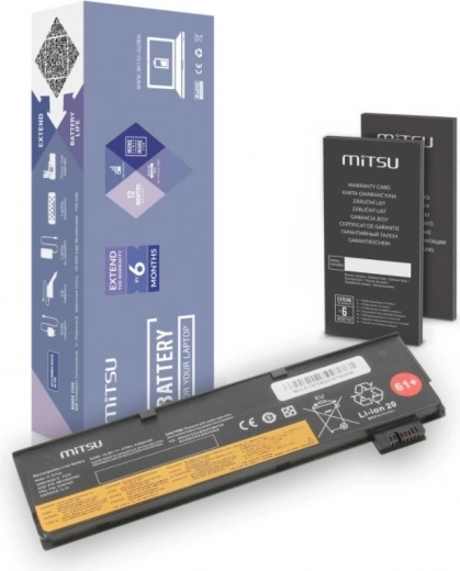 Baterija za Lenovo ThinkPad T570 4400 mAh (47 Wh) 10,8 - 11,1 V