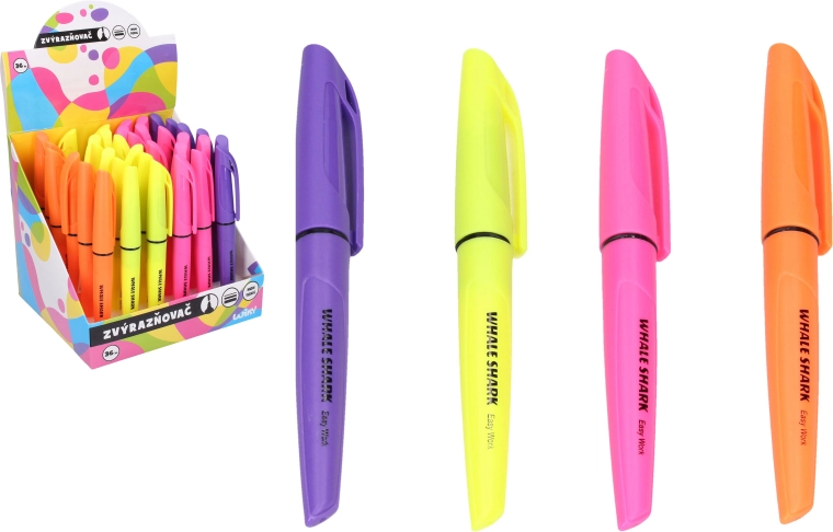 marker fluo – set 4 boje