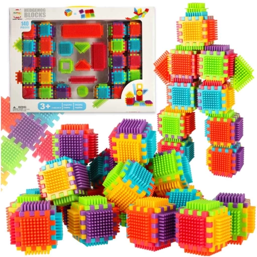 Kreativni plastični građevni blokovi – 140 komada