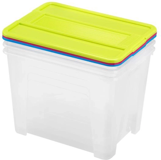 Set spremnika s poklopcem 21 l – 3 kom