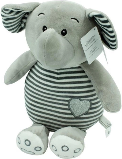 Maskota prugasta Hugs - slon 26 cm