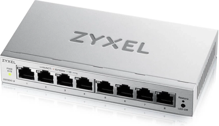 8-portni gigabitni mrežni svič ZYXEL GS1200-8 v3
