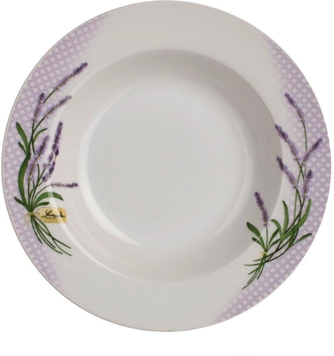 Duboki porculanski tanjur LAVENDER 21,6 cm