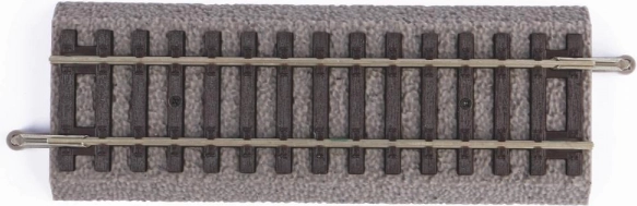 Piko ravna tračnica G115 s podlogom, H0